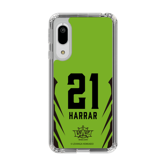 スリムプロテクションケース［ レバンガ北海道 - #21 HARRAR - HOME - 裏 ］