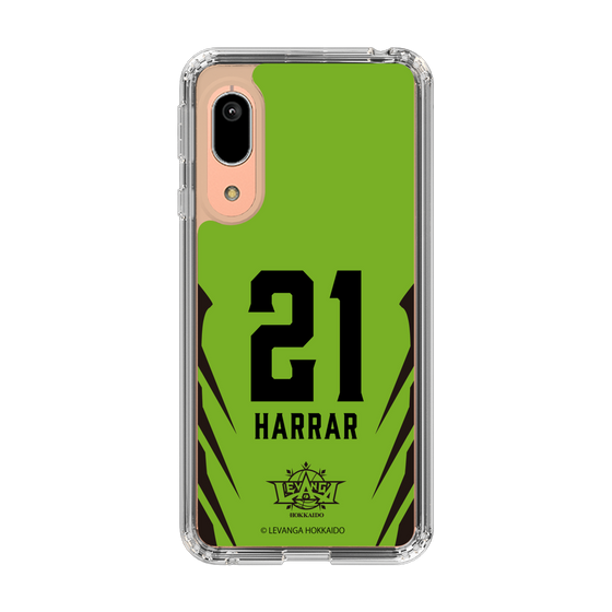 スリムプロテクションケース［ レバンガ北海道 - #21 HARRAR - HOME - 裏 ］