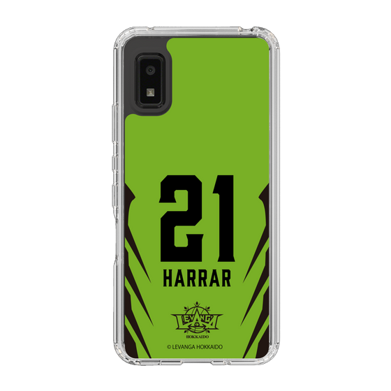 スリムプロテクションケース［ レバンガ北海道 - #21 HARRAR - HOME - 裏 ］