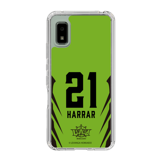 スリムプロテクションケース［ レバンガ北海道 - #21 HARRAR - HOME - 裏 ］