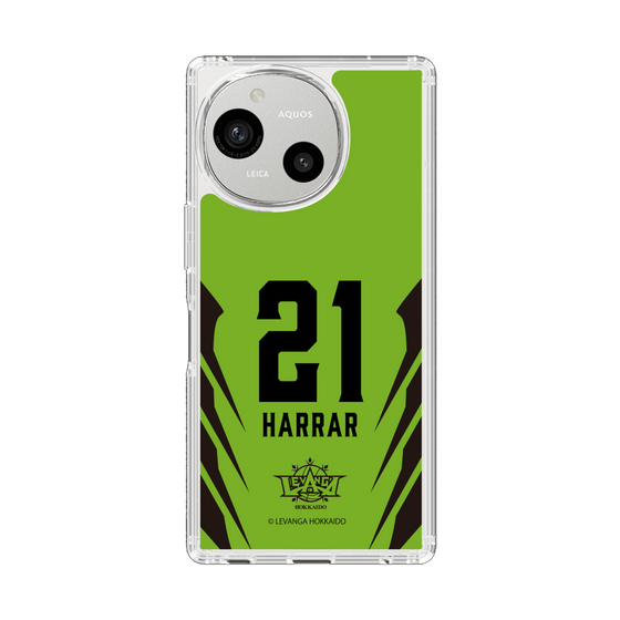 スリムプロテクションケース［ レバンガ北海道 - #21 HARRAR - HOME - 裏 ］