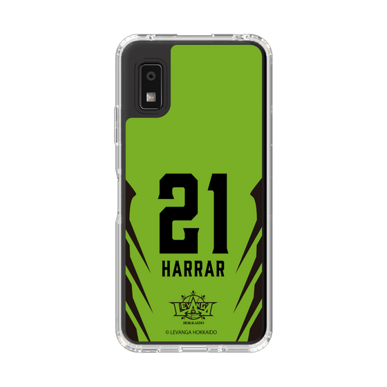 スリムプロテクションケース［ レバンガ北海道 - #21 HARRAR - HOME - 裏 ］
