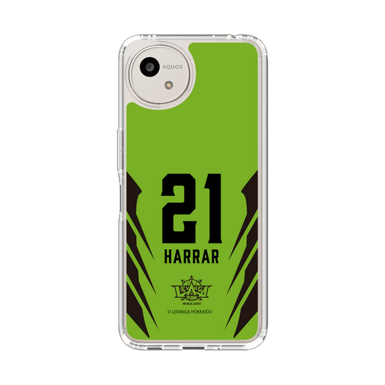 スリムプロテクションケース［ レバンガ北海道 - #21 HARRAR - HOME - 裏 ］