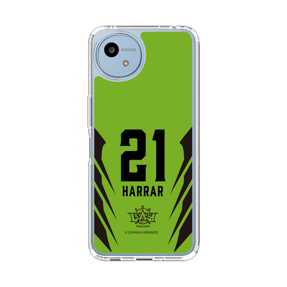 スリムプロテクションケース［ レバンガ北海道 - #21 HARRAR - HOME - 裏 ］