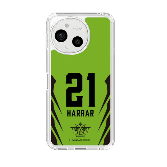 スリムプロテクションケース［ レバンガ北海道 - #21 HARRAR - HOME - 裏 ］