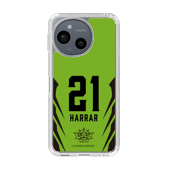 スリムプロテクションケース［ レバンガ北海道 - #21 HARRAR - HOME - 裏 ］