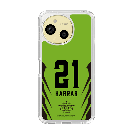 スリムプロテクションケース［ レバンガ北海道 - #21 HARRAR - HOME - 裏 ］