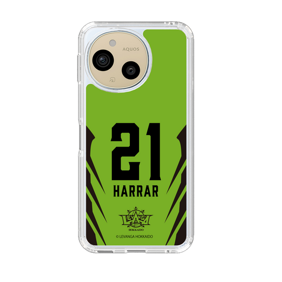 スリムプロテクションケース［ レバンガ北海道 - #21 HARRAR - HOME - 裏 ］