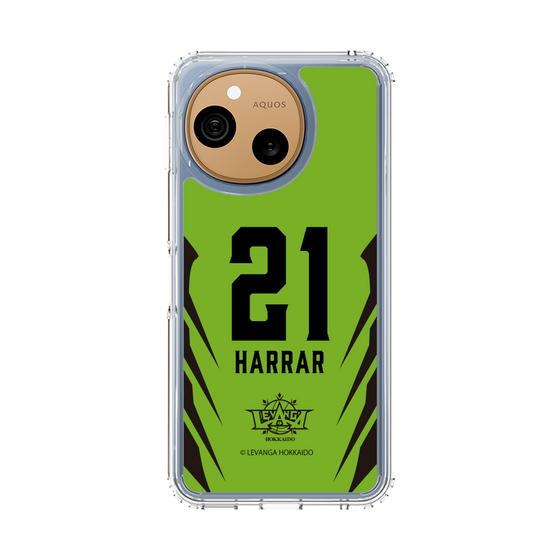 スリムプロテクションケース［ レバンガ北海道 - #21 HARRAR - HOME - 裏 ］