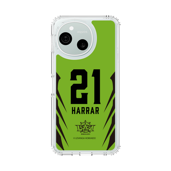 スリムプロテクションケース［ レバンガ北海道 - #21 HARRAR - HOME - 裏 ］