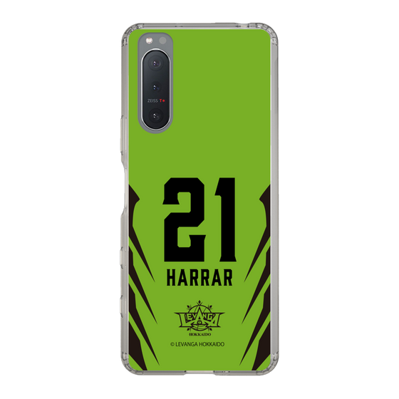 スリムプロテクションケース［ レバンガ北海道 - #21 HARRAR - HOME - 裏 ］
