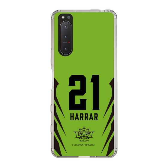 スリムプロテクションケース［ レバンガ北海道 - #21 HARRAR - HOME - 裏 ］