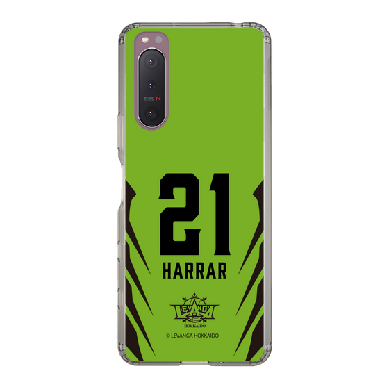スリムプロテクションケース［ レバンガ北海道 - #21 HARRAR - HOME - 裏 ］