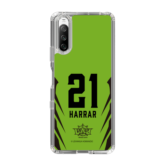 スリムプロテクションケース［ レバンガ北海道 - #21 HARRAR - HOME - 裏 ］