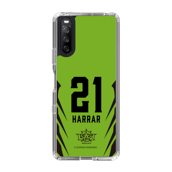 スリムプロテクションケース［ レバンガ北海道 - #21 HARRAR - HOME - 裏 ］