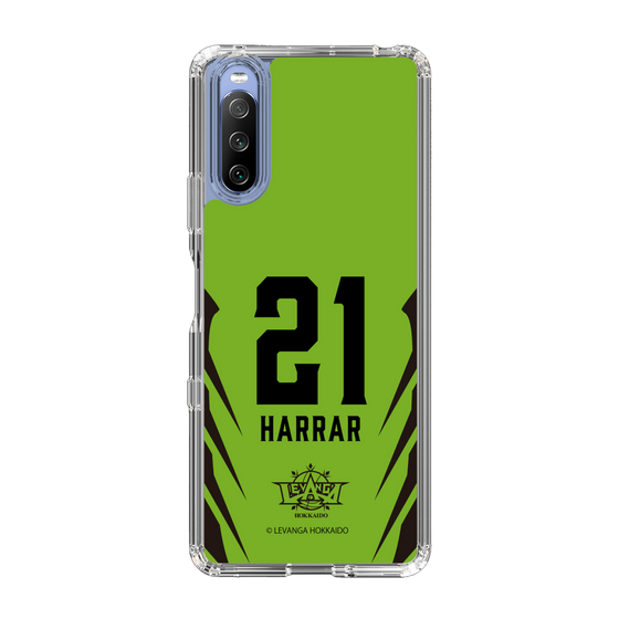 スリムプロテクションケース［ レバンガ北海道 - #21 HARRAR - HOME - 裏 ］