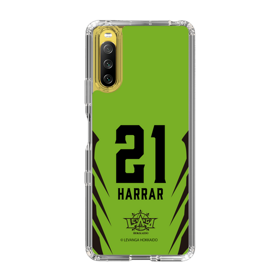 スリムプロテクションケース［ レバンガ北海道 - #21 HARRAR - HOME - 裏 ］
