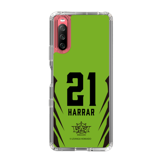 スリムプロテクションケース［ レバンガ北海道 - #21 HARRAR - HOME - 裏 ］