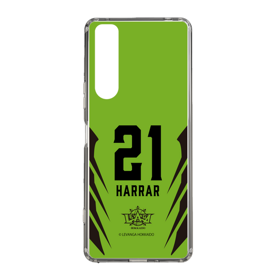 スリムプロテクションケース［ レバンガ北海道 - #21 HARRAR - HOME - 裏 ］