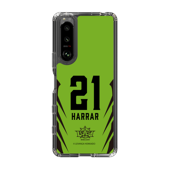 スリムプロテクションケース［ レバンガ北海道 - #21 HARRAR - HOME - 裏 ］