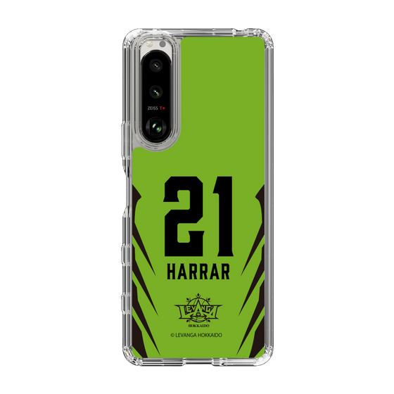 スリムプロテクションケース［ レバンガ北海道 - #21 HARRAR - HOME - 裏 ］