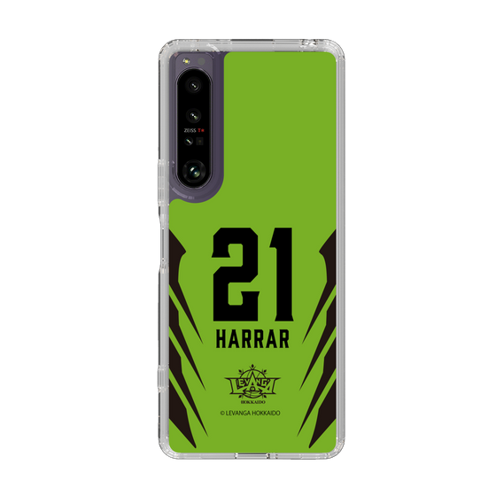 スリムプロテクションケース［ レバンガ北海道 - #21 HARRAR - HOME - 裏 ］