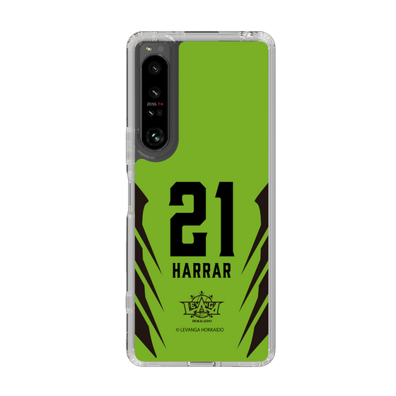 スリムプロテクションケース［ レバンガ北海道 - #21 HARRAR - HOME - 裏 ］