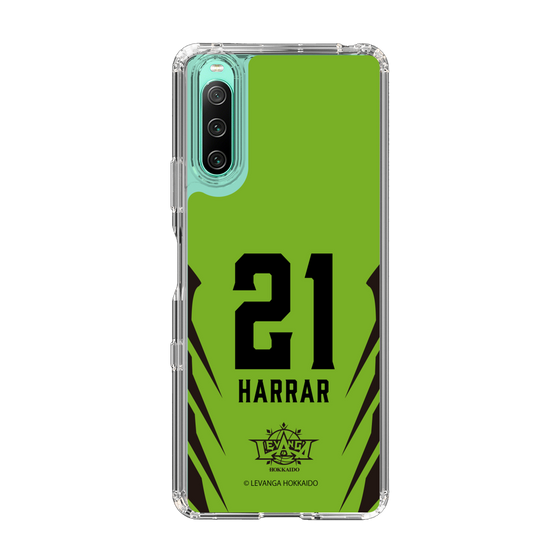 スリムプロテクションケース［ レバンガ北海道 - #21 HARRAR - HOME - 裏 ］