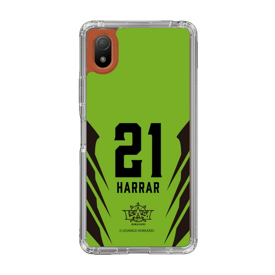 スリムプロテクションケース［ レバンガ北海道 - #21 HARRAR - HOME - 裏 ］