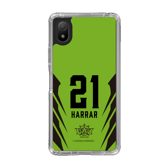 スリムプロテクションケース［ レバンガ北海道 - #21 HARRAR - HOME - 裏 ］