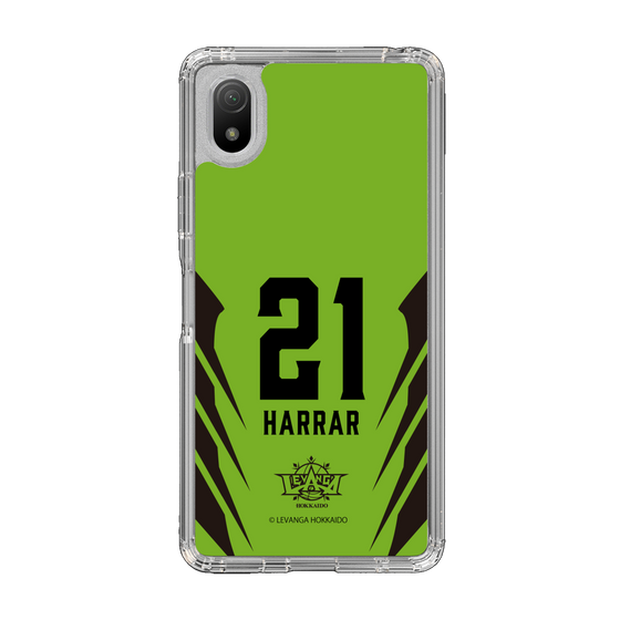 スリムプロテクションケース［ レバンガ北海道 - #21 HARRAR - HOME - 裏 ］