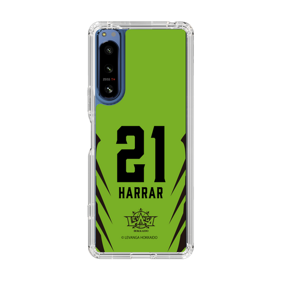 スリムプロテクションケース［ レバンガ北海道 - #21 HARRAR - HOME - 裏 ］