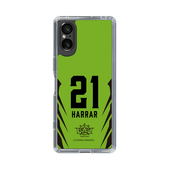 スリムプロテクションケース［ レバンガ北海道 - #21 HARRAR - HOME - 裏 ］