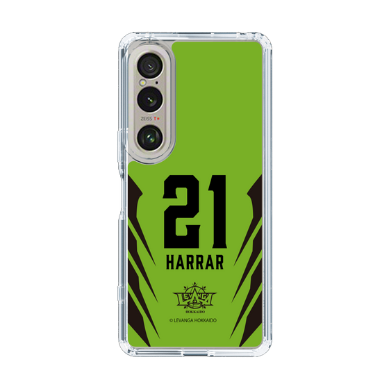 スリムプロテクションケース［ レバンガ北海道 - #21 HARRAR - HOME - 裏 ］