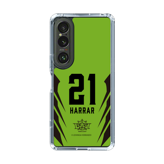 スリムプロテクションケース［ レバンガ北海道 - #21 HARRAR - HOME - 裏 ］