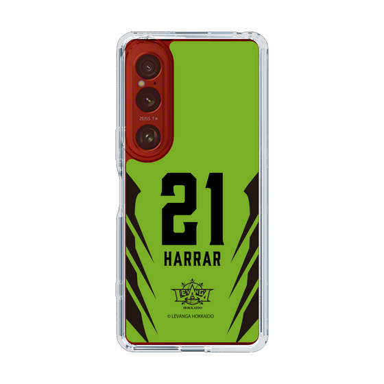 スリムプロテクションケース［ レバンガ北海道 - #21 HARRAR - HOME - 裏 ］