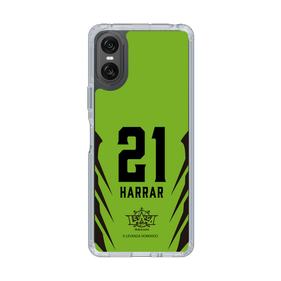 スリムプロテクションケース［ レバンガ北海道 - #21 HARRAR - HOME - 裏 ］