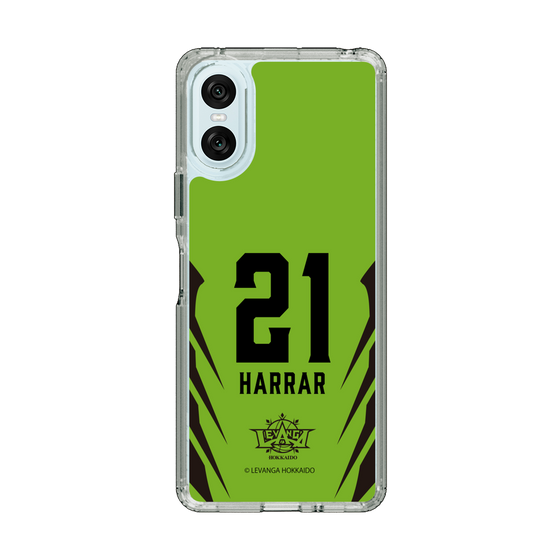 スリムプロテクションケース［ レバンガ北海道 - #21 HARRAR - HOME - 裏 ］
