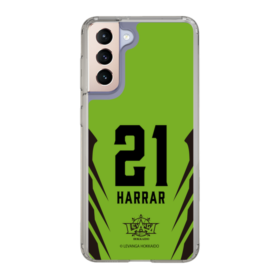 スリムプロテクションケース［ レバンガ北海道 - #21 HARRAR - HOME - 裏 ］