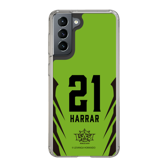 スリムプロテクションケース［ レバンガ北海道 - #21 HARRAR - HOME - 裏 ］
