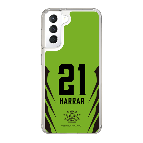 スリムプロテクションケース［ レバンガ北海道 - #21 HARRAR - HOME - 裏 ］