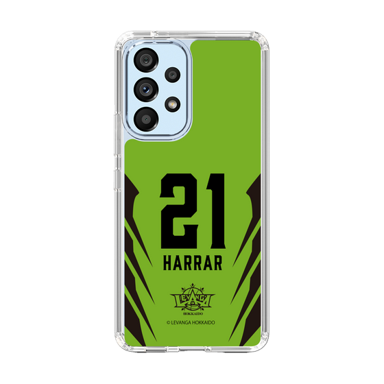 スリムプロテクションケース［ レバンガ北海道 - #21 HARRAR - HOME - 裏 ］