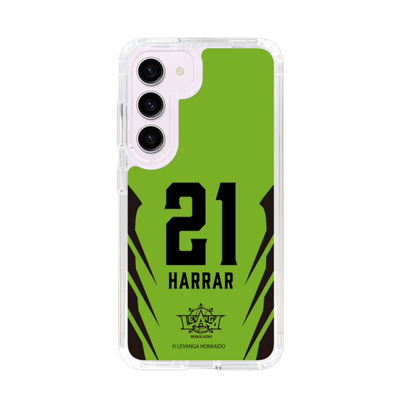 スリムプロテクションケース［ レバンガ北海道 - #21 HARRAR - HOME - 裏 ］