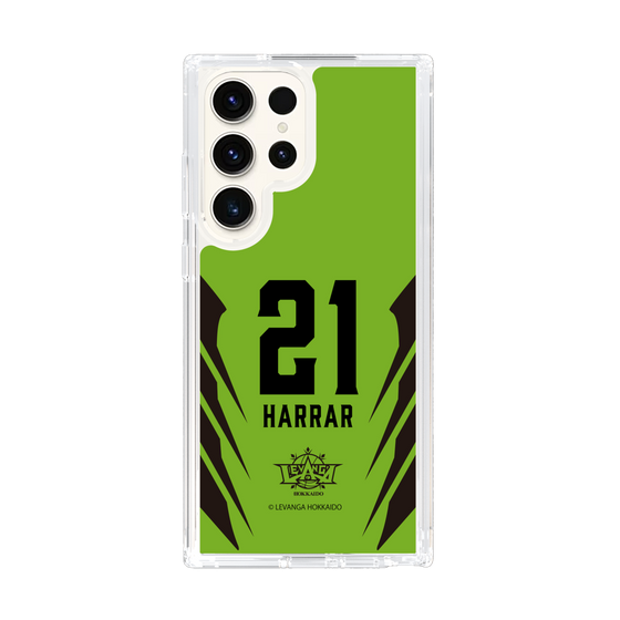 スリムプロテクションケース［ レバンガ北海道 - #21 HARRAR - HOME - 裏 ］