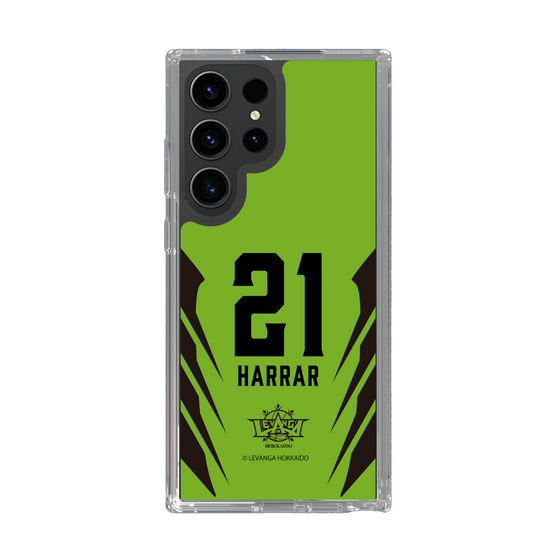 スリムプロテクションケース［ レバンガ北海道 - #21 HARRAR - HOME - 裏 ］