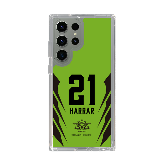 スリムプロテクションケース［ レバンガ北海道 - #21 HARRAR - HOME - 裏 ］