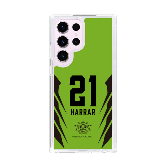 スリムプロテクションケース［ レバンガ北海道 - #21 HARRAR - HOME - 裏 ］
