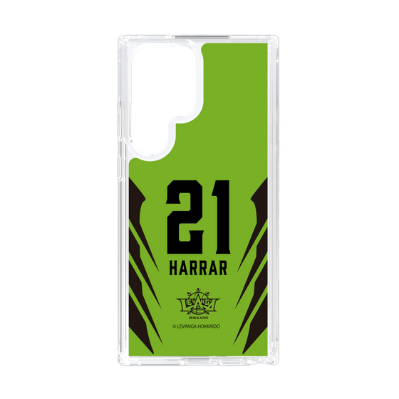 スリムプロテクションケース［ レバンガ北海道 - #21 HARRAR - HOME - 裏 ］