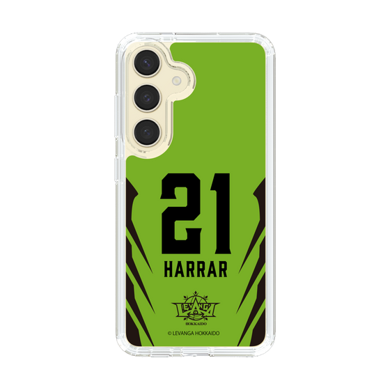 スリムプロテクションケース［ レバンガ北海道 - #21 HARRAR - HOME - 裏 ］