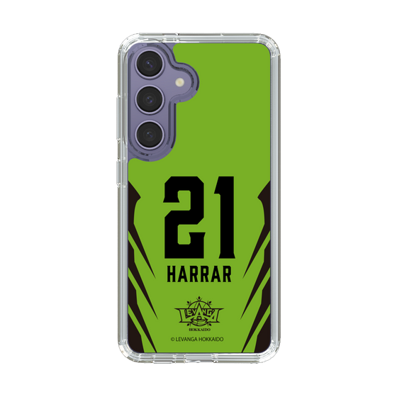 スリムプロテクションケース［ レバンガ北海道 - #21 HARRAR - HOME - 裏 ］